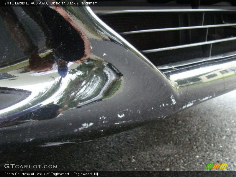 Obsidian Black / Parchment 2011 Lexus LS 460 AWD