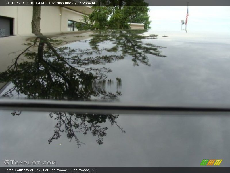 Obsidian Black / Parchment 2011 Lexus LS 460 AWD