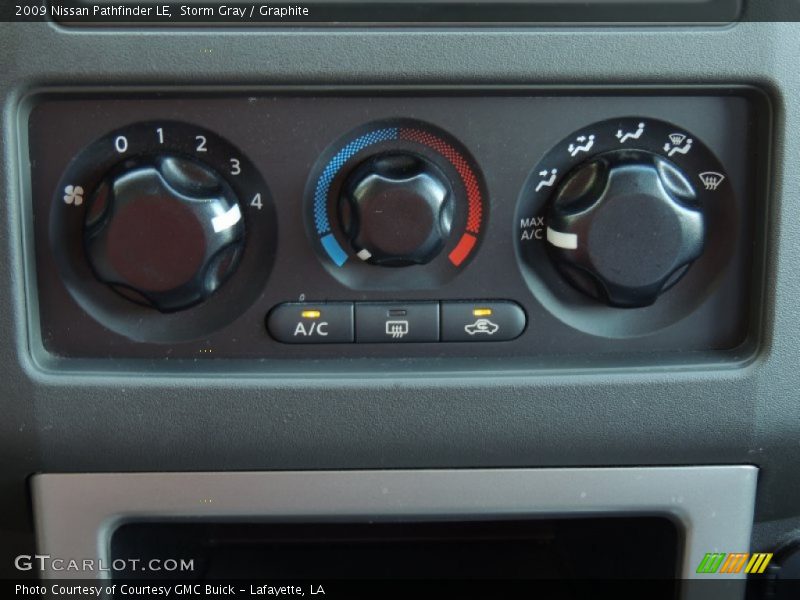Storm Gray / Graphite 2009 Nissan Pathfinder LE
