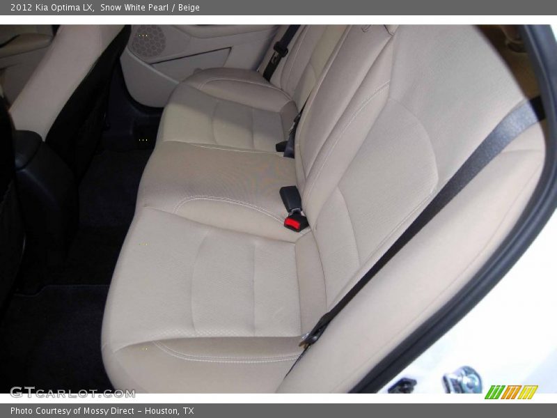Snow White Pearl / Beige 2012 Kia Optima LX