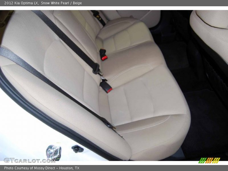 Snow White Pearl / Beige 2012 Kia Optima LX