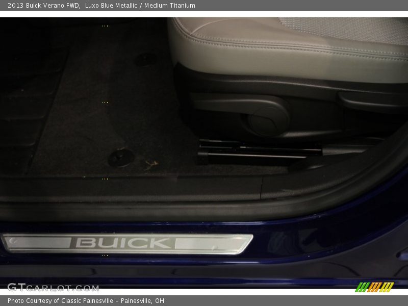 Luxo Blue Metallic / Medium Titanium 2013 Buick Verano FWD