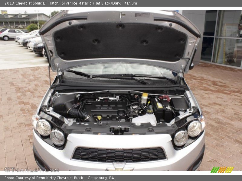 Silver Ice Metallic / Jet Black/Dark Titanium 2013 Chevrolet Sonic LT Hatch