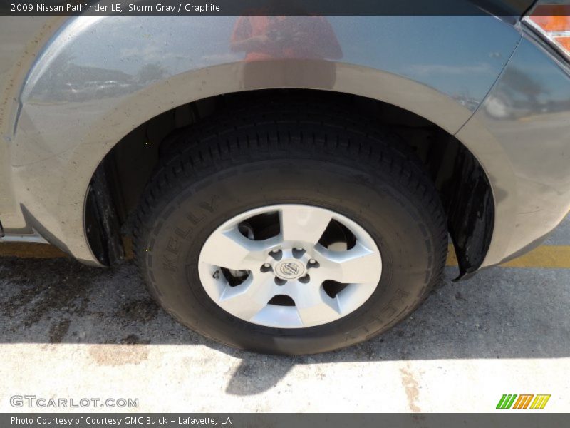 Storm Gray / Graphite 2009 Nissan Pathfinder LE