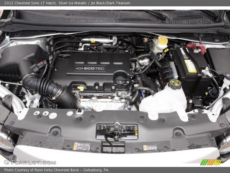 Silver Ice Metallic / Jet Black/Dark Titanium 2013 Chevrolet Sonic LT Hatch