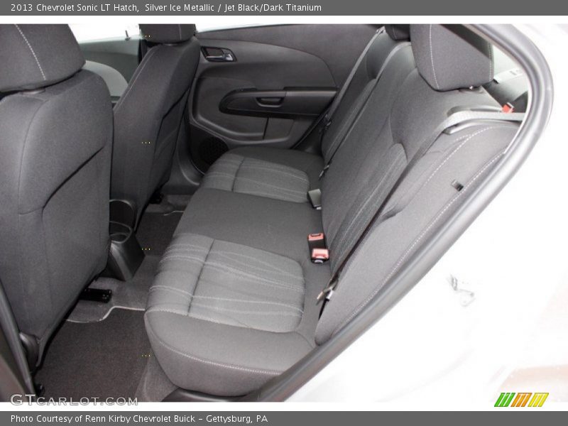 Silver Ice Metallic / Jet Black/Dark Titanium 2013 Chevrolet Sonic LT Hatch