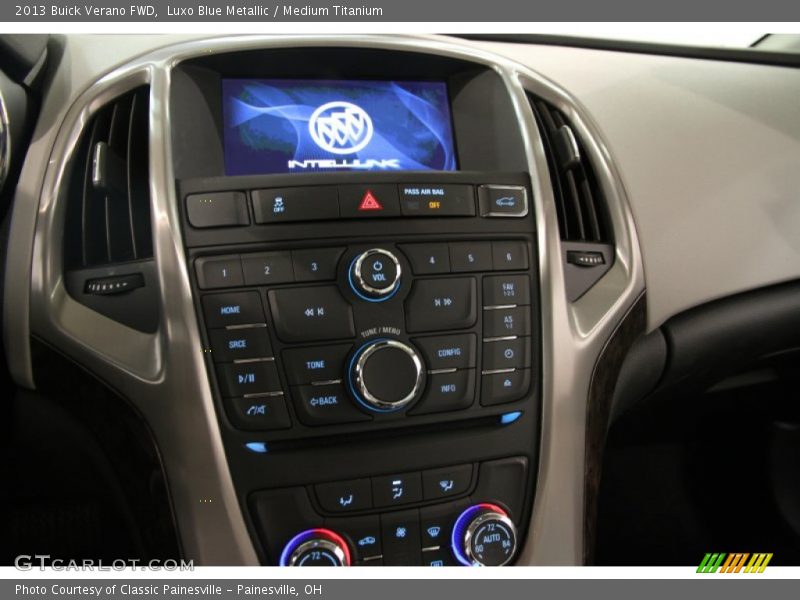 Luxo Blue Metallic / Medium Titanium 2013 Buick Verano FWD