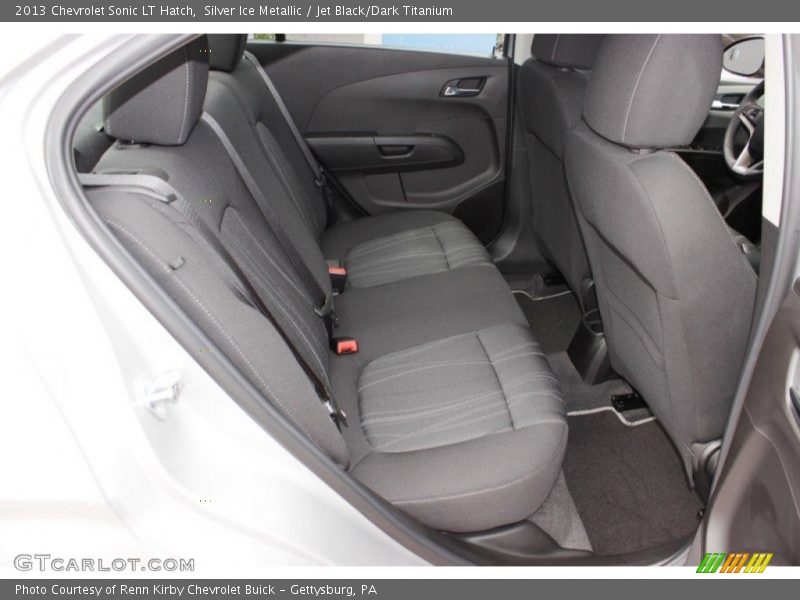 Silver Ice Metallic / Jet Black/Dark Titanium 2013 Chevrolet Sonic LT Hatch