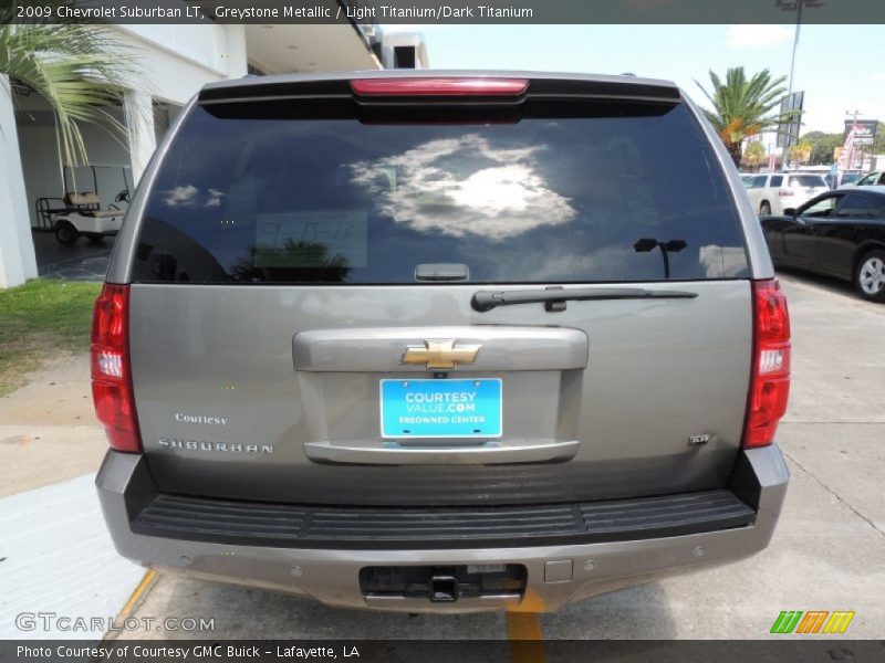 Greystone Metallic / Light Titanium/Dark Titanium 2009 Chevrolet Suburban LT