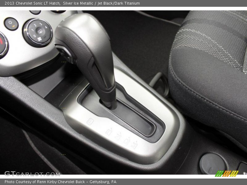 Silver Ice Metallic / Jet Black/Dark Titanium 2013 Chevrolet Sonic LT Hatch