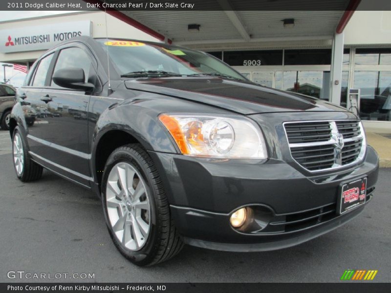 Dark Charcoal Pearl / Dark Slate Gray 2011 Dodge Caliber Heat