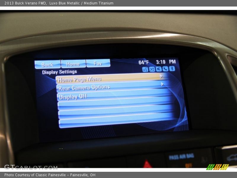 Luxo Blue Metallic / Medium Titanium 2013 Buick Verano FWD