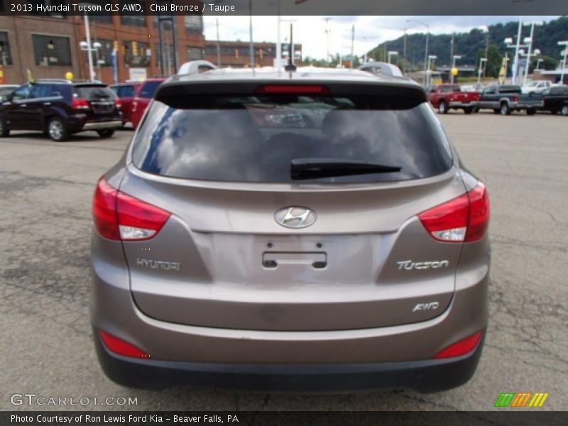 Chai Bronze / Taupe 2013 Hyundai Tucson GLS AWD