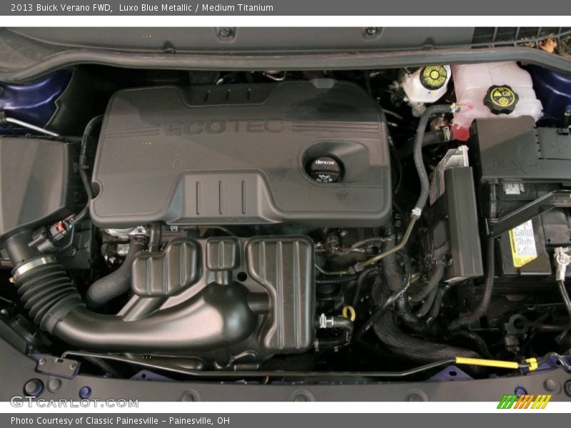 Luxo Blue Metallic / Medium Titanium 2013 Buick Verano FWD