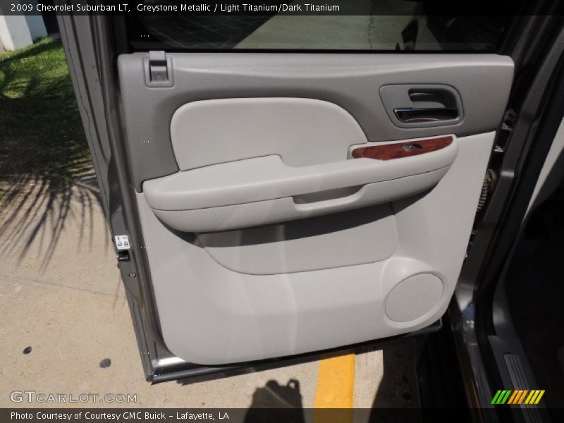 Greystone Metallic / Light Titanium/Dark Titanium 2009 Chevrolet Suburban LT