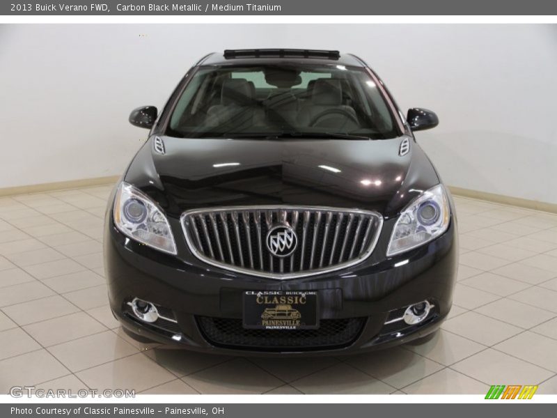 Carbon Black Metallic / Medium Titanium 2013 Buick Verano FWD