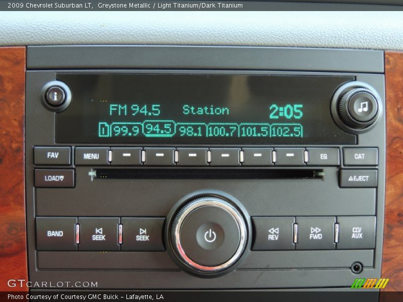 Greystone Metallic / Light Titanium/Dark Titanium 2009 Chevrolet Suburban LT