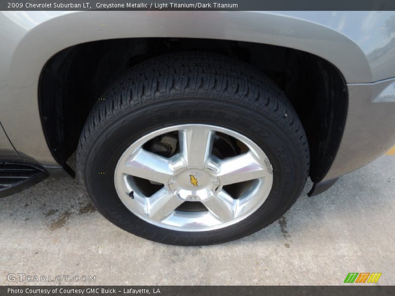 Greystone Metallic / Light Titanium/Dark Titanium 2009 Chevrolet Suburban LT