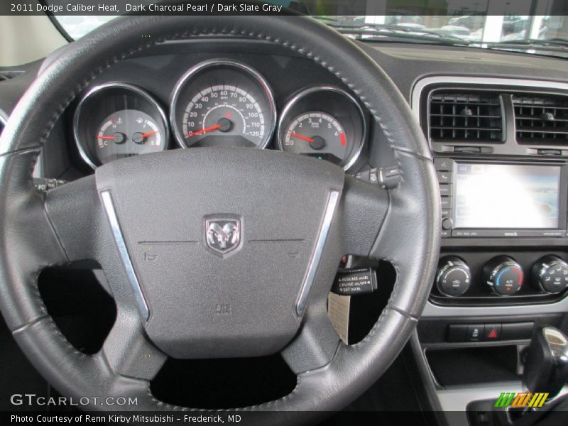 Dark Charcoal Pearl / Dark Slate Gray 2011 Dodge Caliber Heat