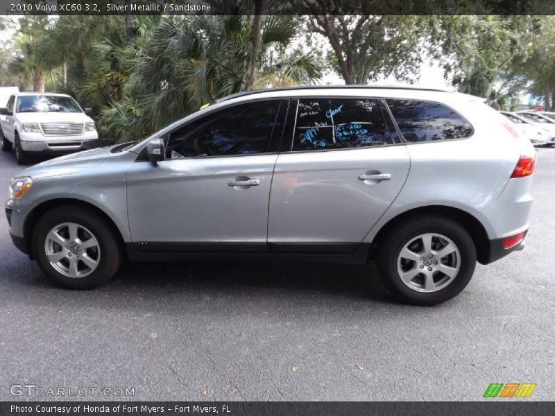 Silver Metallic / Sandstone 2010 Volvo XC60 3.2
