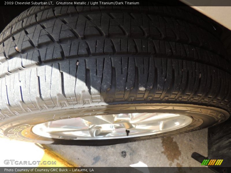 Greystone Metallic / Light Titanium/Dark Titanium 2009 Chevrolet Suburban LT