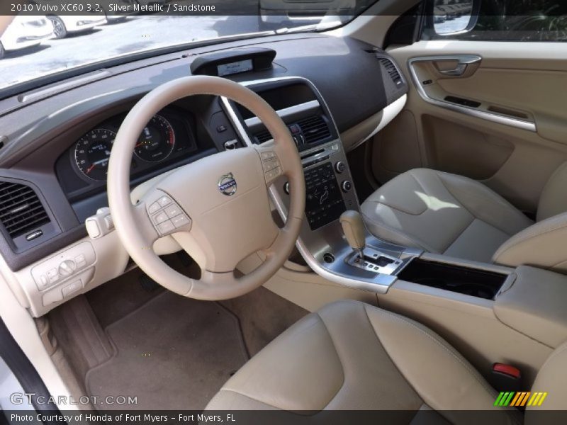 Silver Metallic / Sandstone 2010 Volvo XC60 3.2