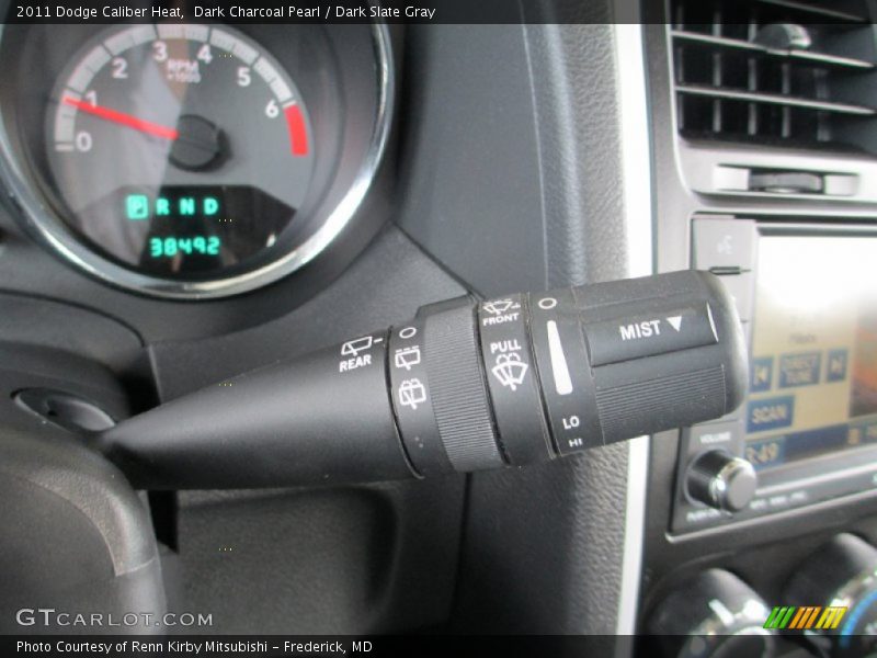 Dark Charcoal Pearl / Dark Slate Gray 2011 Dodge Caliber Heat