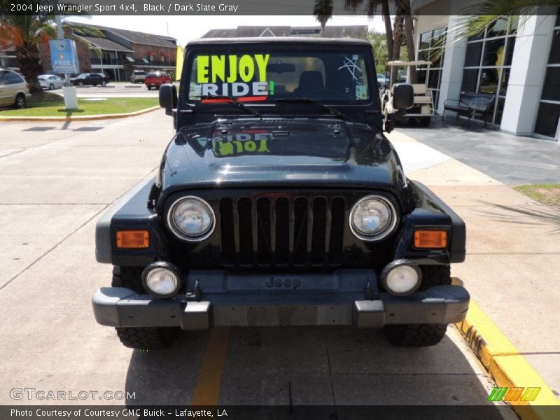 Black / Dark Slate Gray 2004 Jeep Wrangler Sport 4x4