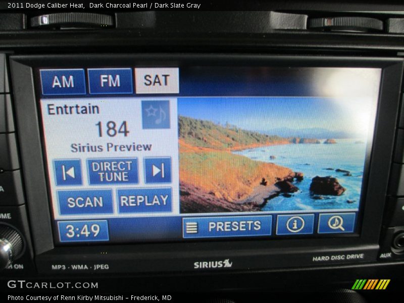 Dark Charcoal Pearl / Dark Slate Gray 2011 Dodge Caliber Heat