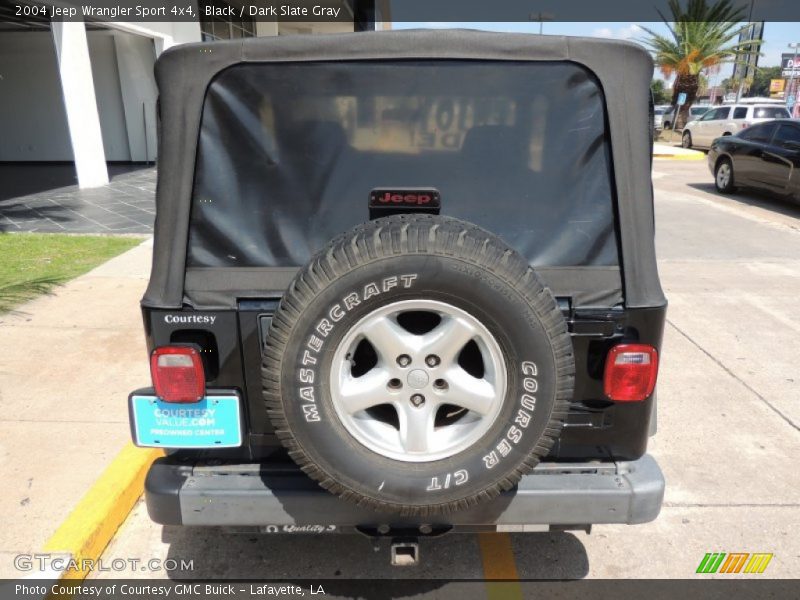 Black / Dark Slate Gray 2004 Jeep Wrangler Sport 4x4