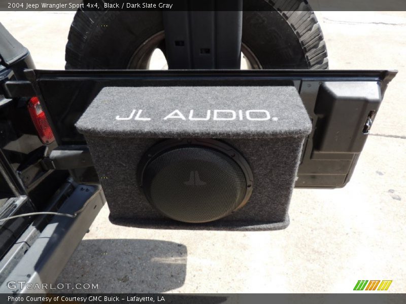 Black / Dark Slate Gray 2004 Jeep Wrangler Sport 4x4
