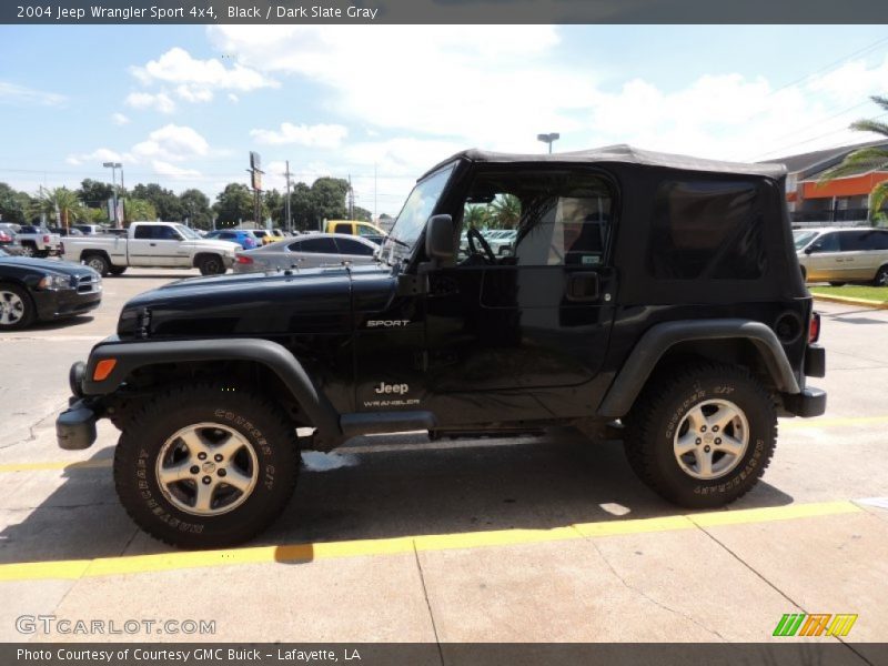 Black / Dark Slate Gray 2004 Jeep Wrangler Sport 4x4