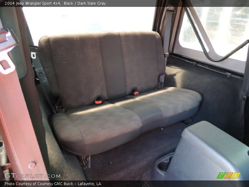 Black / Dark Slate Gray 2004 Jeep Wrangler Sport 4x4