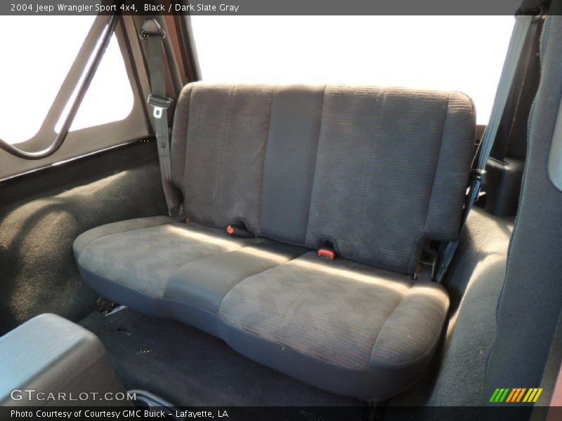 Black / Dark Slate Gray 2004 Jeep Wrangler Sport 4x4