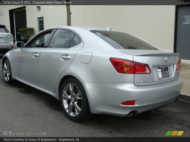 Tungsten Silver Pearl / Black 2010 Lexus IS 250