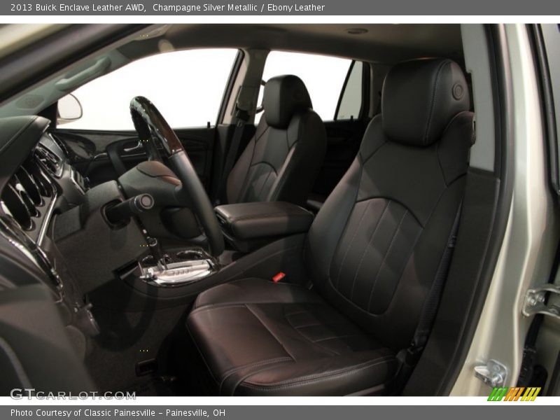Champagne Silver Metallic / Ebony Leather 2013 Buick Enclave Leather AWD