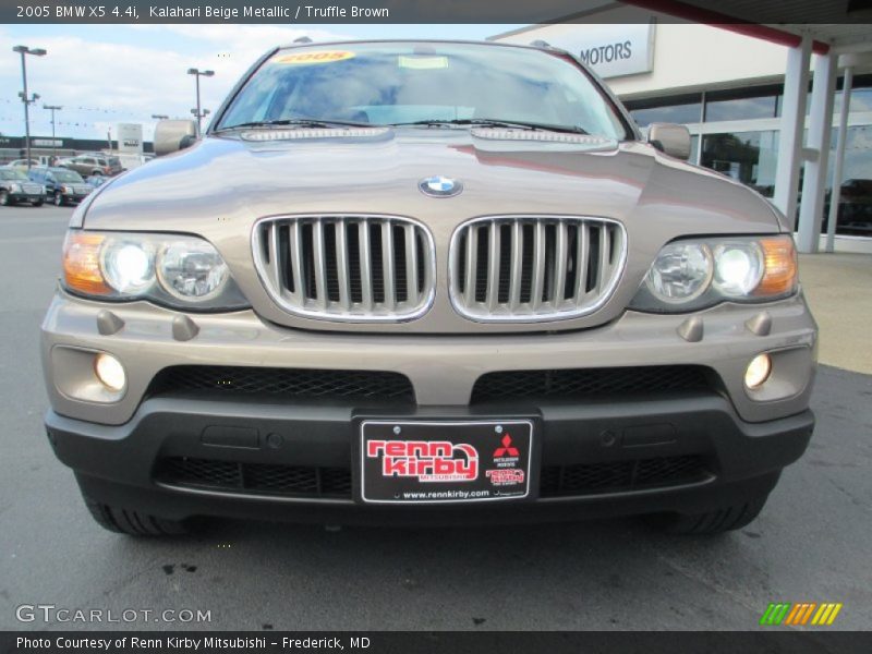 Kalahari Beige Metallic / Truffle Brown 2005 BMW X5 4.4i