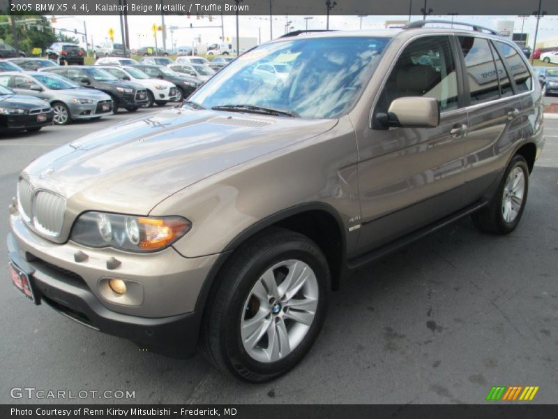 Kalahari Beige Metallic / Truffle Brown 2005 BMW X5 4.4i