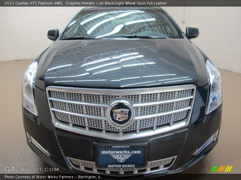 Graphite Metallic / Jet Black/Light Wheat Opus Full Leather 2013 Cadillac XTS Platinum AWD