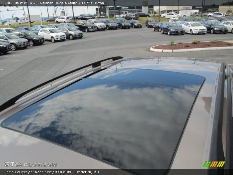 Kalahari Beige Metallic / Truffle Brown 2005 BMW X5 4.4i