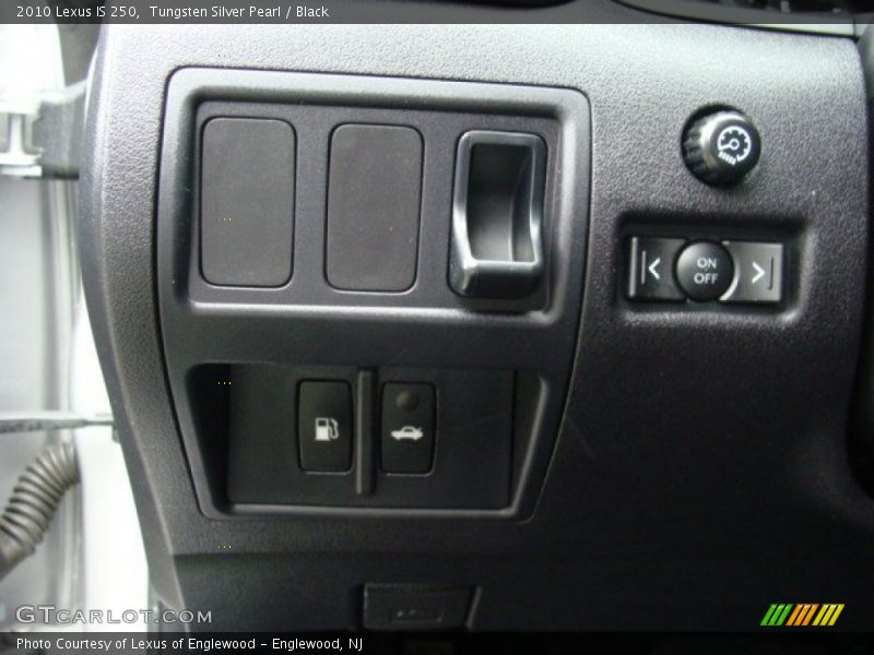 Tungsten Silver Pearl / Black 2010 Lexus IS 250