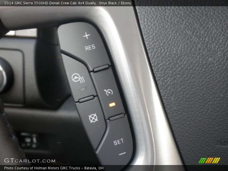 Onyx Black / Ebony 2014 GMC Sierra 3500HD Denali Crew Cab 4x4 Dually