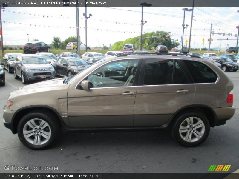 Kalahari Beige Metallic / Truffle Brown 2005 BMW X5 4.4i