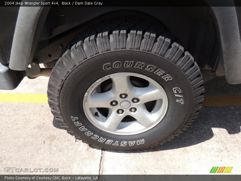 Black / Dark Slate Gray 2004 Jeep Wrangler Sport 4x4