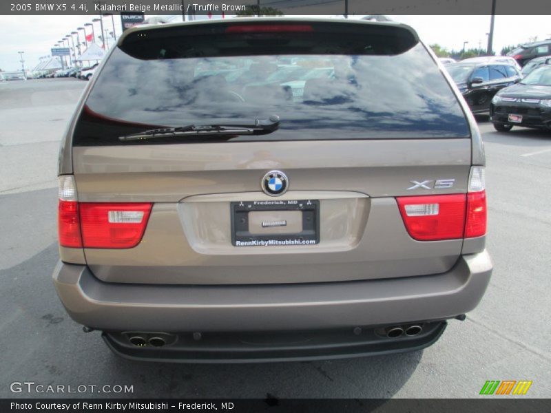 Kalahari Beige Metallic / Truffle Brown 2005 BMW X5 4.4i