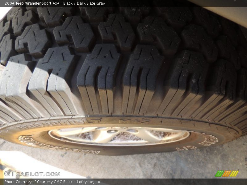 Black / Dark Slate Gray 2004 Jeep Wrangler Sport 4x4