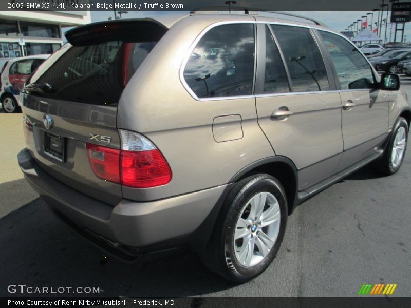 Kalahari Beige Metallic / Truffle Brown 2005 BMW X5 4.4i