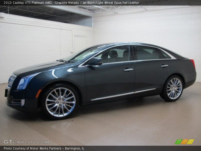 Graphite Metallic / Jet Black/Light Wheat Opus Full Leather 2013 Cadillac XTS Platinum AWD