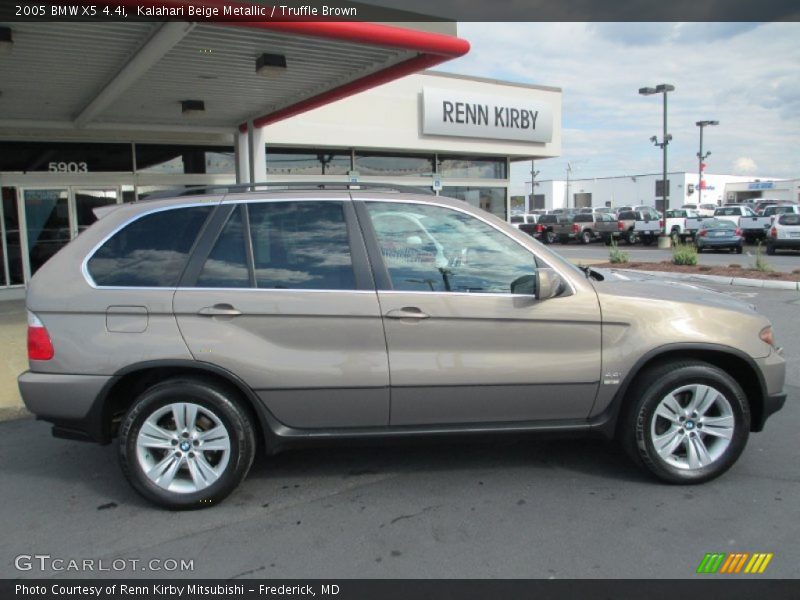 Kalahari Beige Metallic / Truffle Brown 2005 BMW X5 4.4i