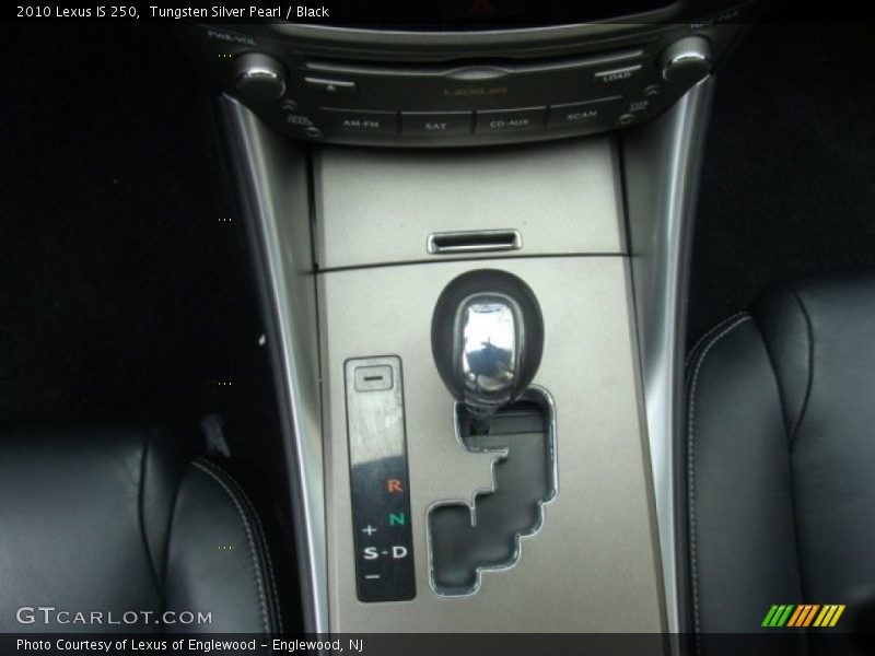 Tungsten Silver Pearl / Black 2010 Lexus IS 250